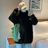 加厚摇粒绒面料恐龙刺绣卫衣套头连帽A057-WY810-P70(限价98)，男装卫衣，电商A057