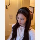 手工覆古学院少女宽版 Bellar 发箍 覆古 细闪缎面 larmood 美式