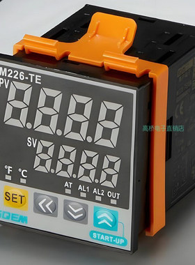 GQEM高桥温控仪M236-TE/S2-TM1A/A01万能输入SSR继电器双输出灰色