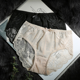 外贸内裤女原单日单出口日本内裤女高腰舒适收腹性感女士三角裤