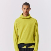 OCTOBEE LAB长袖 户外SOLOTEX抗皱COOLMAX速干抗菌华夫格套头T恤男