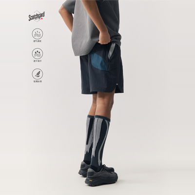 OCTOBEE户外3M反光速干跑步短裤