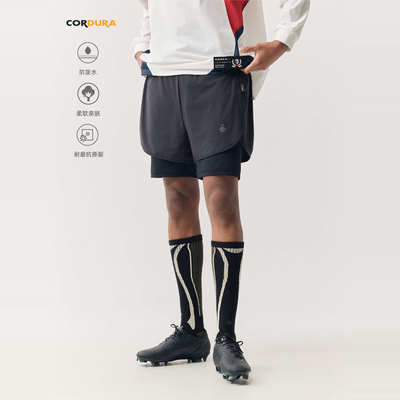 OCTOBEE考杜拉速干跑步薄短裤男