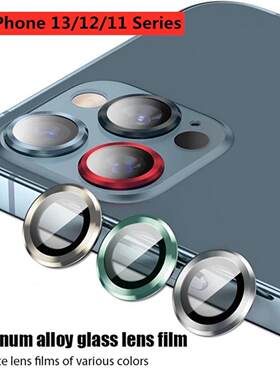 Camera Lens Glass适用于苹果iPhone 13 14 15 16 Pro Max 12 13 Mini 11 Lens Glass Protector镜头贴膜