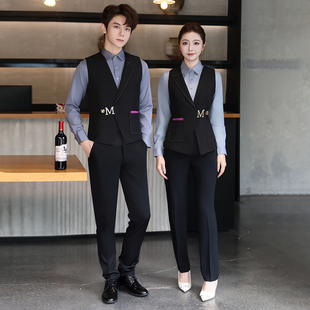 新酒吧KTV男女服务员工作服商k夜场少爷网咖台球室台球俱乐部工装