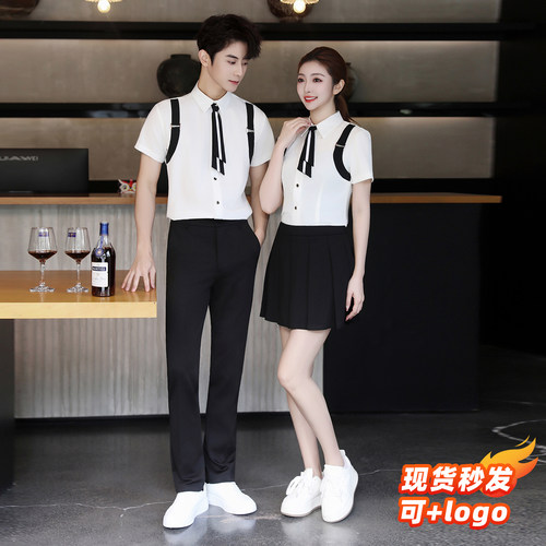 酒吧男服务员工作服dj公主服partk夜场ktv少爷衬衣livehouse工装