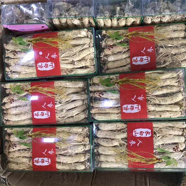 白人参 生晒白参 长白山 生晒白参片 泡酒料中药材 500g克/盒包邮