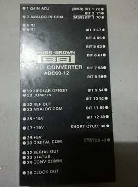 ADC60-12原装拆机价钱以咨询为主