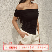 ITSNIKAR复古不规则圆领短袖 限时清仓3折起 不褪不换 T恤