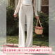 垂感长裤 ITSNIKAR 女春宽松显瘦直筒裤 复古蕾丝花边休闲裤 子 法式
