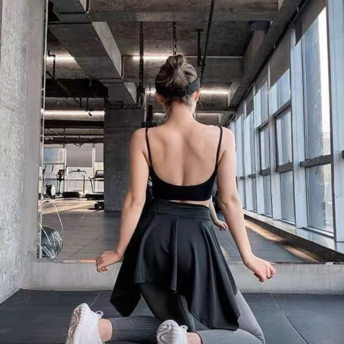 lerbonsports瑜伽遮挡裙