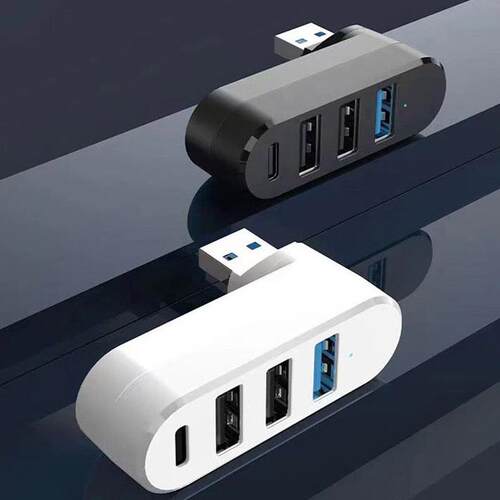 USBHUB扩展坞四口Type-C转接头