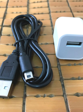 游戏机NINTENDO 3DS充电线器 NEW 3DSLL 2DS 3DSXLNDSI USB数据头