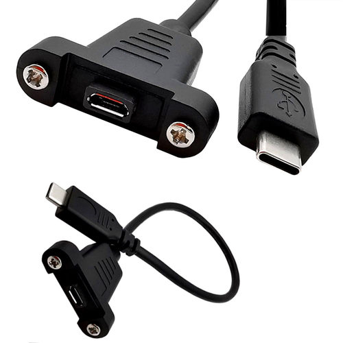 Type-C转MicroUSB带耳延长线tyc