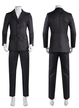 24电影阴间大法师cosplay甲壳虫汁黑色西服cos服装电影角色扮演服