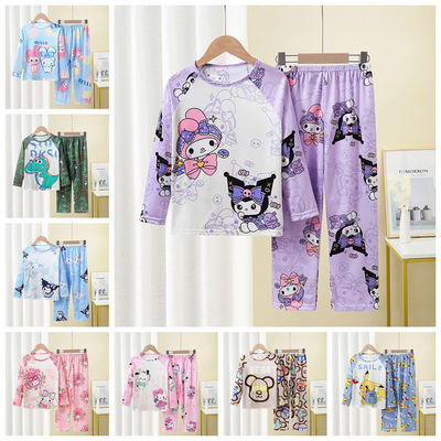 004小孩中大童家居服秋冬外穿