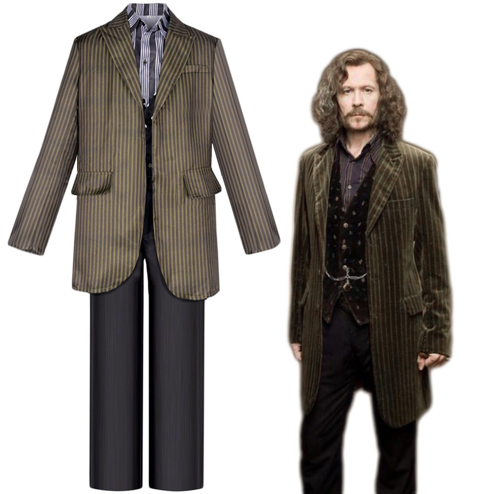 해리포터 시리우스 블랙 코스 의상 할로윈 대부 시리우스 코스프레 의상 슈트