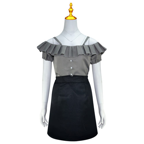 004a祐天寺若学生清新cosplay