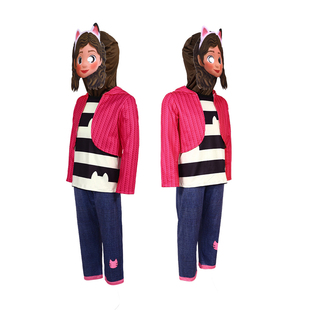 万圣节Gabby's Dollhouse盖比的娃娃屋cosplay服装角色扮演连体衣