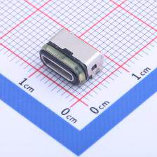 GT-USB-6008A USB连接器 Micro-B 母座 卧贴 防水