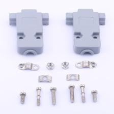 X09DFGY 连接器 DB-9P 塑壳灰色OD:6.5mm 七件套