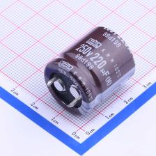 EKMM251VSN221MP25S 牛角型电解电容 220uF ±20% 250V