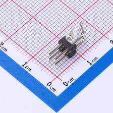 PZ254-2-02-WS 排针 2.54mm 2x2卧式贴片排针