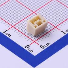 M1257RS-02P 线对板/线对线连接器 1.25mm 1x2P 卧贴 GH