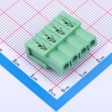 JL2EDGA-50804G01 插拔式接线端子 5.08mm 排数:1 每排P数:4