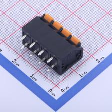 KFM736L-5.0-4P 弹簧式接线端子 5mm 每排P数:4 排数:1