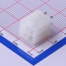 C4255WV-2X02P 线对板/线对线连接器 4.2mm 2x2P 直插 C4255WV-2X