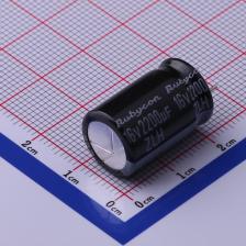 16ZLH2200MEFCCC12.5X20 直插铝电解电容 2200uF ±20% 16V 4.0mm
