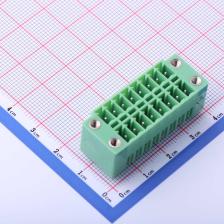 KF2EDGKVM-3.5-2*8P 插拔式接线端子 板端/插座-闭口 3.5mm 排数: