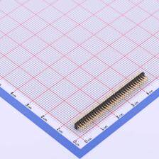 X1321WV-2x35J-C30D23 排针 1.27mm 2x35P 直插 方针