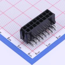 HC-MX3.0-2*8AW 线对板/线对线连接器 ?3.0mm 2x8P?弯针线对板/线
