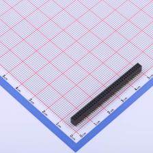 X1321FVS-2x38-C43D48 排母 1.27mm 2x38P