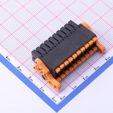 KF2EDGKSG-3.5-2*10P 插拔式接线端子 插头 3.5mm 排数:2 每排P数