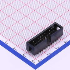 简牛 牛角 2.54mm 每排P数 排 321020MG0CBK00A01 IDC连接器
