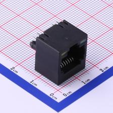 RC01928 以太网连接器(RJ45 RJ11) RJ45 直插 带LED