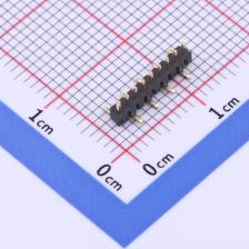 X1311WVS-09J-C18D42R2 排针 1.27mm 1x9P 立贴 方针