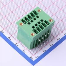 DB2ERHM-3.81-2*5P-GN 插拔式接线端子 螺丝固定