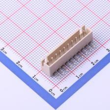 HC-XH-10AW-M 线对板/线对线连接器 XH 2.5mm 1x10P 弯插