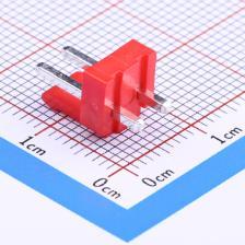 W-3962S02P-2000 线对板/线对线连接器 VH 3.96mm 1x2P 红色