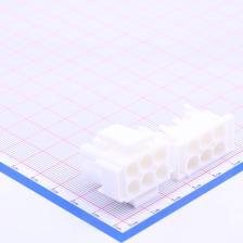 770020-1 压线端子胶壳 2x3P (770037-1 )+(770038-1)两件套,6P