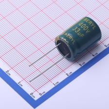 RC400M330LO16*20H-8A1C 直插铝电解电容 33uF ±20% 400V