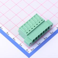 KF2EDGKDRP-3.81-7P 插拔式接线端子 插头 3.81mm 排数:1 每排P数