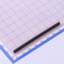 X6511WVS-30H-C60D48R2 排针 2.54mm 1x30P 立贴 方针