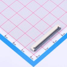 0.5K-DX-55PWBG FFC/FPC连接器 0.5mm P数:55 翻盖式 下接