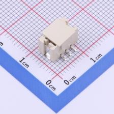 WAFER-PH2.0-3PLB 线对板/线对线连接器 2mm 1x3P 立贴 加盖