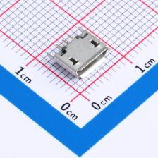 HX MICRO 180D JB USB连接器 USB 母座/Micro 5P180度立式插件卷